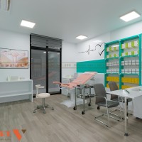 Thiết kế phòng khám sản phụ khoa Gia Đức 2 tại Hà Nội